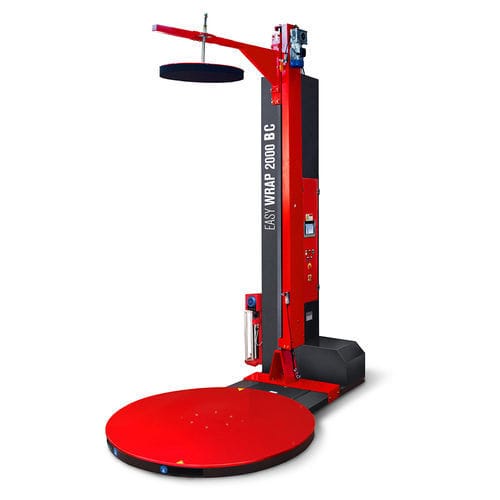 Envolvedora con plataforma giratoria - Easy Wrap 2000 BC - ISG Pack - semiautomática / con dispositivo colocador de techo / de film estirable