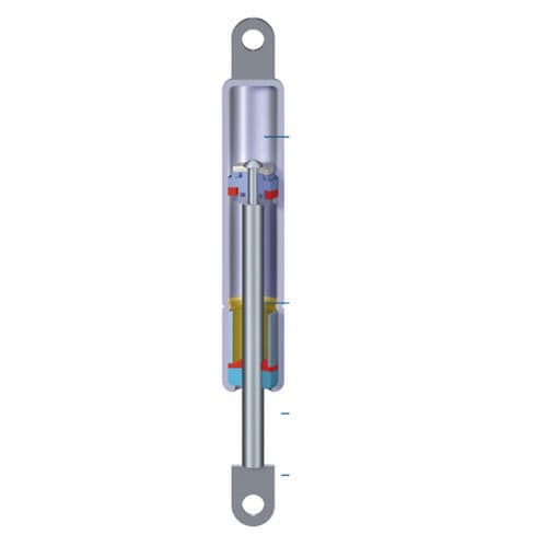Muelle de gas para mueble - LIFT-O-MAT - STABILUS - para aplicaciones automóviles / para equipamiento médico / compacto