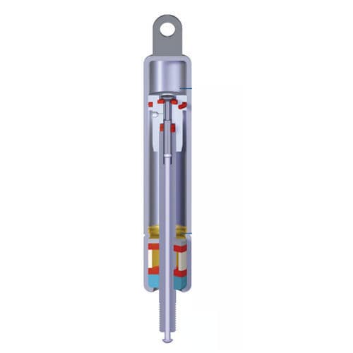 Muelle de gas para sillas giratorias - BLOC-O-LIFT® - STABILUS - compacto / bloqueable