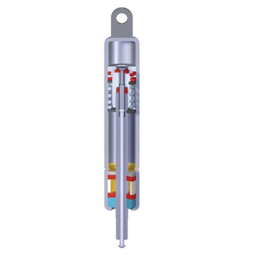 Muelle de gas de aluminio - BLOC-O-LIFT  - STABILUS - para uso industrial / para equipamiento médico / de tracción