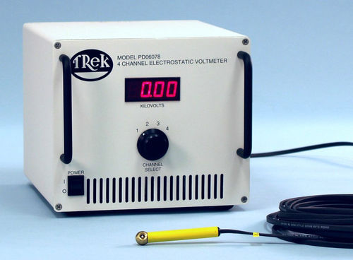 Voltímetro LCD - PD06078 - TREK, INC. - portátil / electrostático