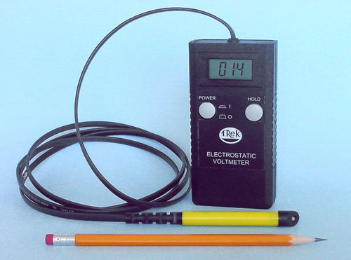 Voltímetro LCD - 876, 884 - TREK, INC. - portátil / electrostático