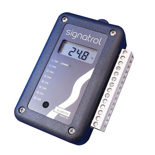 Registrador de datos universal - SL7104 - Signatrol Ltd - USB / con pantalla LCD / alimentado por batería