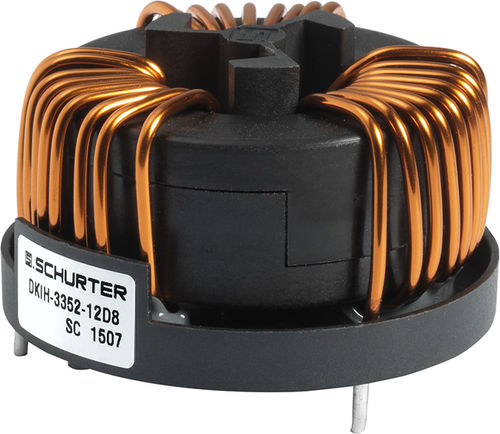 Inductancia trifásica - DKIH-3 series - SCHURTER - para corrientes fuertes / de compensación