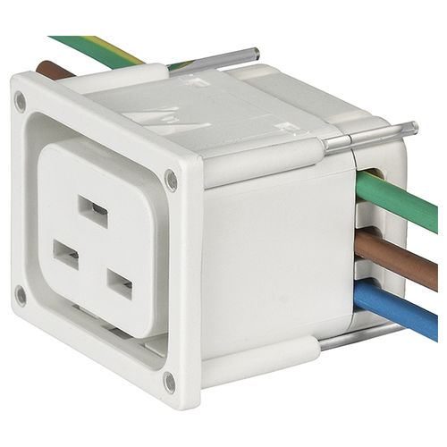 Conector de alimentación eléctrica - 4710-5 series - SCHURTER - de presión / de termoplástico / para calibre