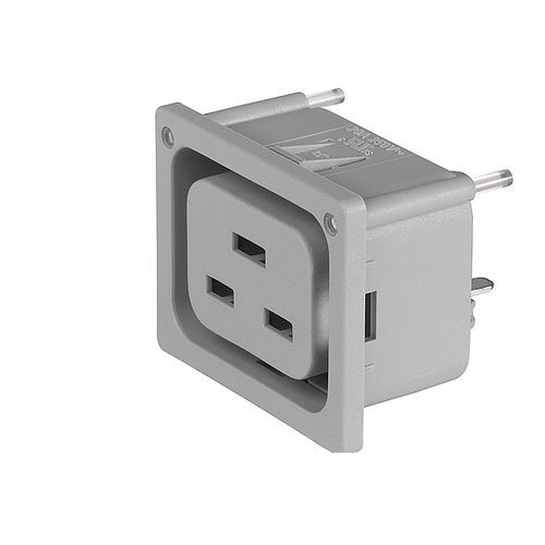 Conector de alimentación eléctrica - 4797-5 - SCHURTER - de presión / de termoplástico / IP40