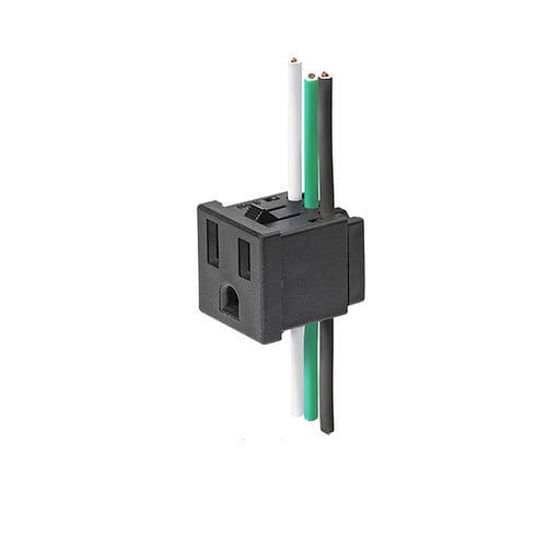 Conector de alimentación eléctrica - NR010 - SCHURTER - PCB / rectangular / de presión