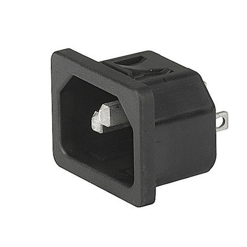 Tomacorriente para montar sobre panel - 6100-4 - SCHURTER - IP54 / IP30 / 3 polos