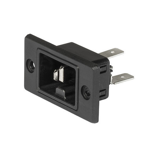 Tomacorriente para montar sobre panel - GI21 - SCHURTER - 3 polos / de rosca / IEC