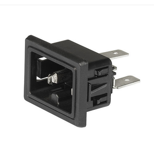 Tomacorriente para montar sobre panel - GH21 - SCHURTER - IP20 / 3 polos / IEC