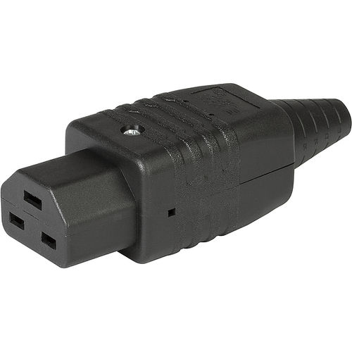 Conector de alimentación eléctrica - 1658  - SCHURTER - recto / IEC