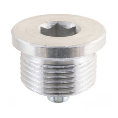 Tapón redondo - 36B - NOSTRALI - cilíndrico / roscado / de aluminio