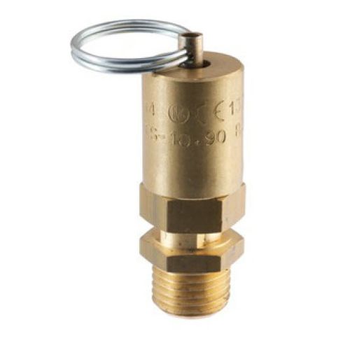 Válvula de seguridad para aire comprimido - 14A - NOSTRALI - para vapor / neumático / de cartucho