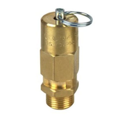 Válvula de seguridad para aire comprimido - 14D - NOSTRALI - para vapor / neumático / de cartucho
