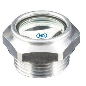 Ventanilla de observación para aplicaciones industriales - 38D - NOSTRALI - para indicador de nivel / de cabeza hexagonal