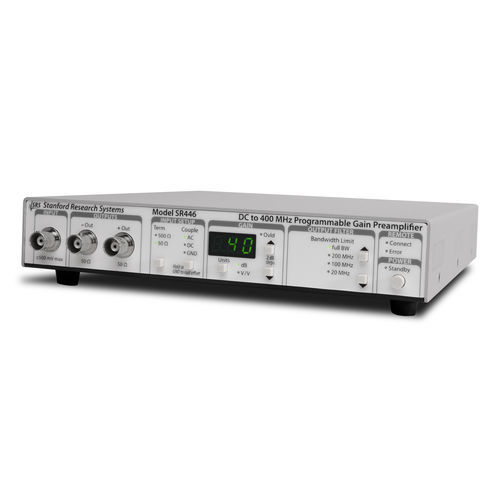 Preamplificador de tensión - SR446 - Stanford Research Systems - diferencial / de un solo canal / de ganancia programable
