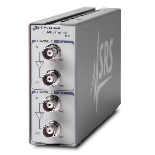 Preamplificador de señal - SIM914  - Stanford Research Systems - DC / ancho de banda / de bajo ruido