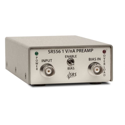 Preamplificador de corriente - SR556 - Stanford Research Systems - de bajo ruido / ancho de banda / benchtop