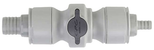 Racor neumático - 3/8" - 3/4", max. 8.3 bar | NSH series - CPC - Colder Products Company - push-in / antipolución