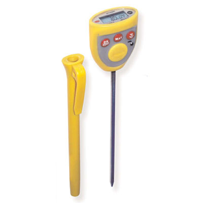 Termómetro de sonda - DFP450W - Tel-Tru Manufacturing - digital / resistente al agua / tipo bolígrafo
