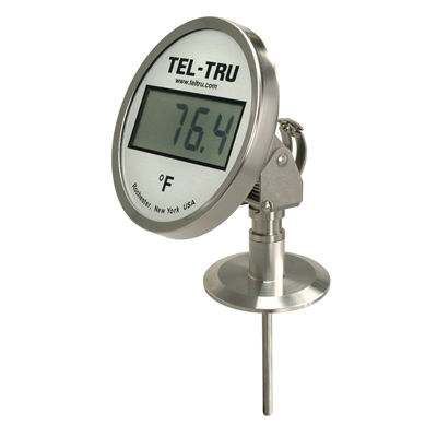 Termómetro de sonda - SD5 - Tel-Tru Manufacturing - digital / de esfera ajustable / con brida