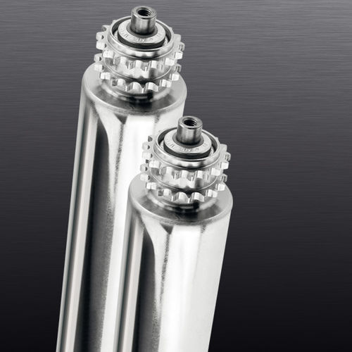 Rodillo de transportador de cadenas - OMEGA 2R - roll-ven spa - de PVC / de acero inoxidable / a prueba de abrasión