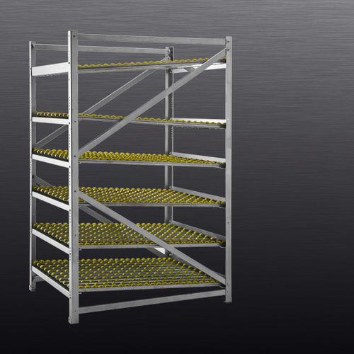 Estantería de almacenamiento - TYPE 28 series - roll-ven spa - de acero galvanizado / de rodillos