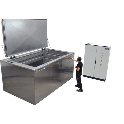 Máquina de lavado por ultrasonidos - ICM-8000 - UltraTecno - automática / de acero inoxidable / robusta