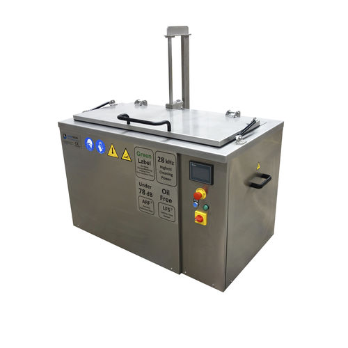 Máquina de lavado por ultrasonidos - ACM-100E - UltraTecno - automática / de acero inoxidable / de carga superior
