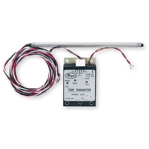 Transmisor de temperatura termopar - 650 series - DWYER - RTD / 2 hilos / 4-20 mA