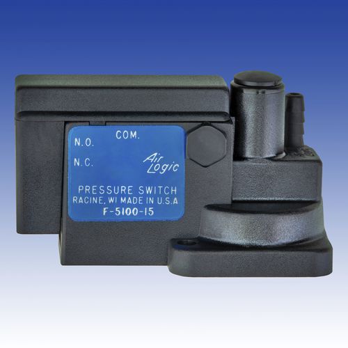 Presostato en miniatura - F-5100 series - AIR Logic - de membrana / relativo / NC