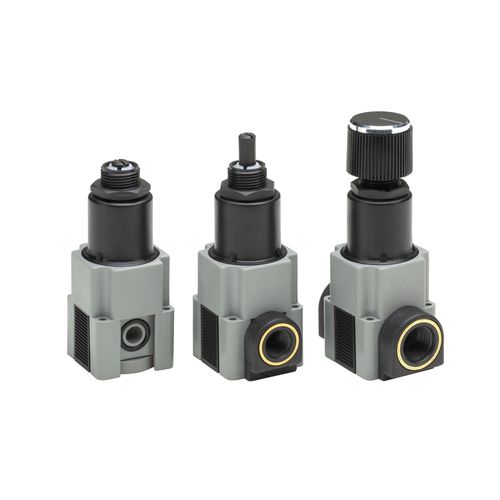 Manorreductor con alivio - R4010 series - AIR Logic - para aire y gas / de diafragma / monoetapa