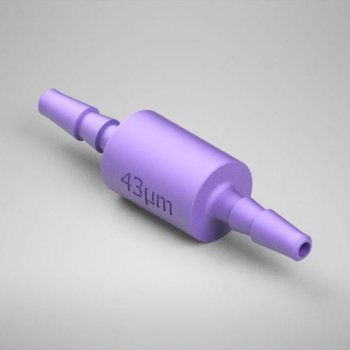 Reductor de caudal con orificio - F950 series - AIR Logic - ranurado