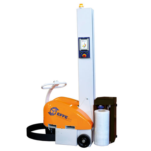 Robot enfardador vertical - Oscar Touch V.5 - EFFE3TI Packaging Technologies - semiautomático / para palés / móvil