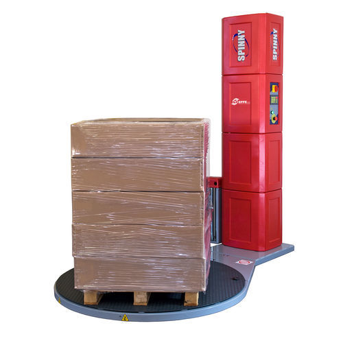 Envolvedora con plataforma giratoria - Spinny S140 - EFFE3TI Packaging Technologies - semiautomática / para la industria alimentaria y de la bebida / para aplicaciones industriales