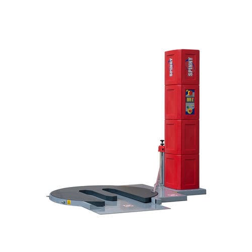 Envolvedora con plataforma giratoria - Spinny S140-TP series - EFFE3TI Packaging Technologies - semiautomática / para la logística / para palés