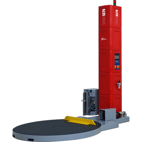 Envolvedora con plataforma giratoria - Spinny S570 - EFFE3TI Packaging Technologies - semiautomática / para aplicaciones industriales / para fardos
