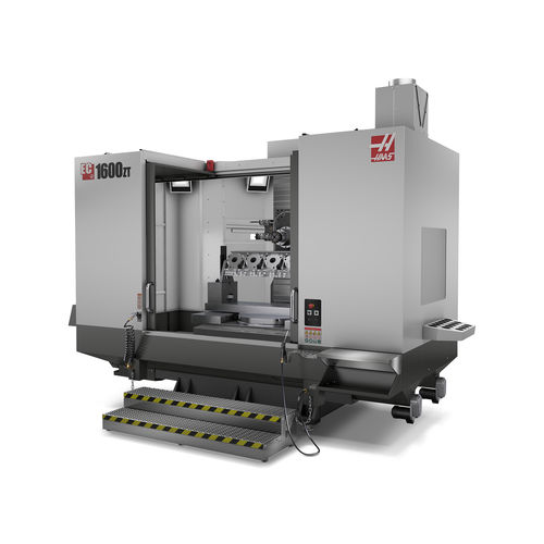 Centro de mecanizado 5 ejes - EC-1600ZT-5AX - Haas Automation - horizontal / con mesa rotativa / BT 50