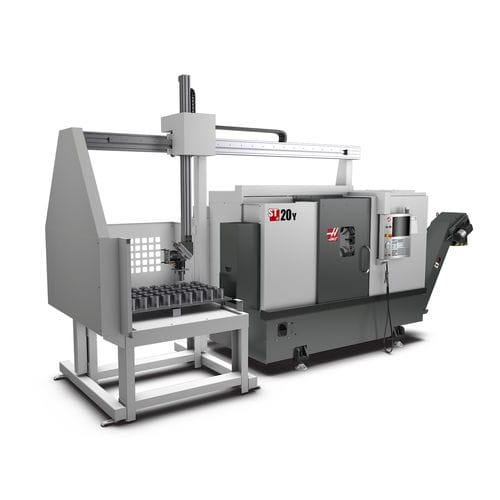 Torno automático CNC - Haas Automation - 3 ejes / de alta productividad