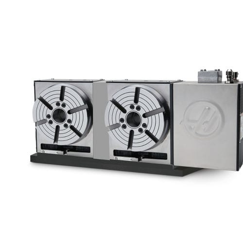 Plato divisor accionado por motor - HRT210-2 - Haas Automation - vertical / para máquina herramienta / de dos husillos