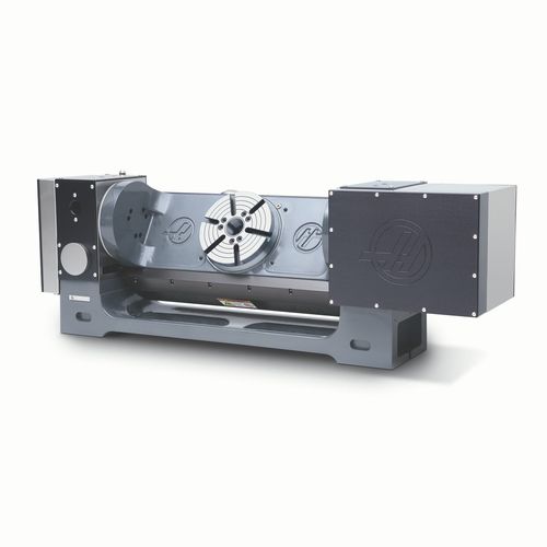 Mesa rotativa accionada por motor - TR210 - Haas Automation - basculante / para mecanizado / con 5 ejes