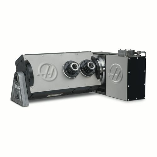 Mesa rotativa accionada por motor - T5C2 - Haas Automation - basculante / para mecanizado / con 5 ejes