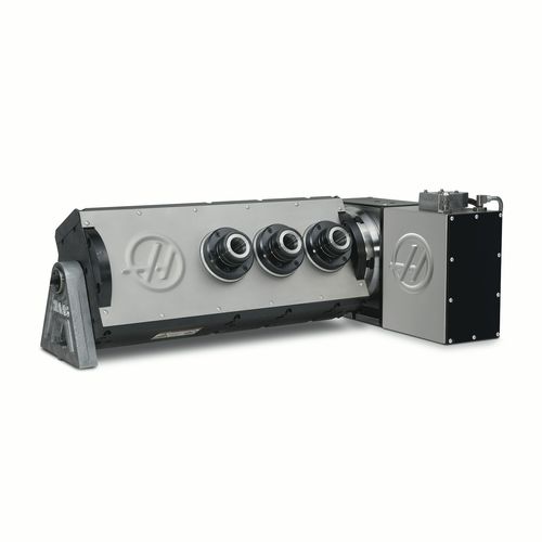 Mesa rotativa accionada por motor - T5C3 - Haas Automation - basculante / para mecanizado / con 5 ejes