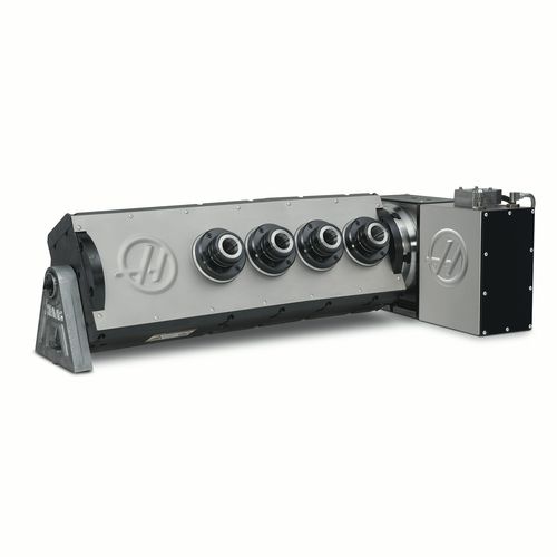 Mesa rotativa accionada por motor - T5C4 - Haas Automation - basculante / para mecanizado / con 5 ejes