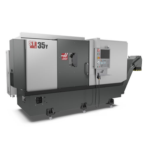 Centro de torneado CNC - ST-35Y - Haas Automation - 3 ejes / A2-8 / 12 herramientas