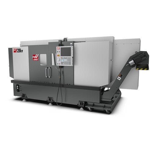Centro de torneado CNC - ST-28LY - Haas Automation - 3 ejes / A2-8 / 12 herramientas