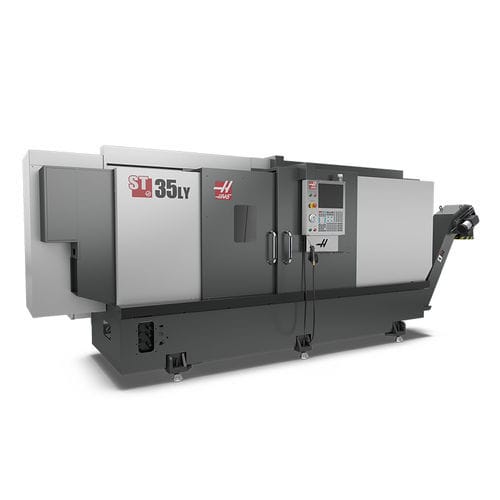 Centro de torneado CNC - ST-35LY - Haas Automation - 3 ejes / A2-8 / 12 herramientas