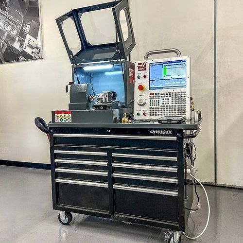 Torno CNC - Haas Automation - horizontal / 2 ejes / potente
