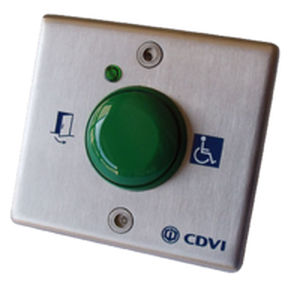 Botón pulsador táctil - BPCHOC65AV - CDVI IBERICA SL - de aluminio / estándar / de acero inoxidable