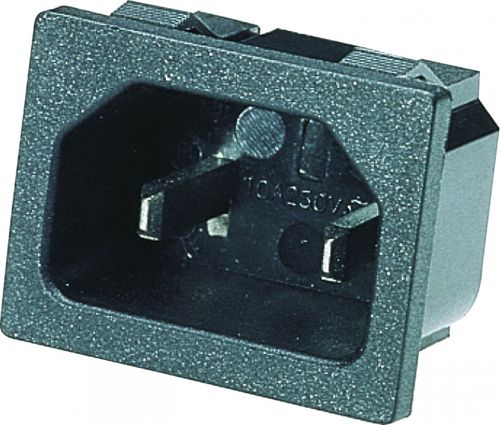 Conector de alimentación eléctrica - 0182 / 2P - COMESTERO SISTEMI - hexagonal / en T / macho